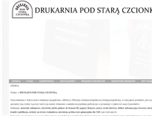 Tablet Screenshot of katowice-drukarnia.pl